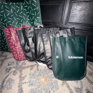 lululemon athletica Tote Bags - Black, Red, Green